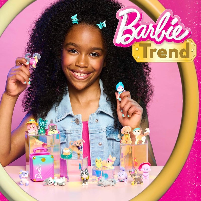 Barbie Pet Mini Collectible Figures, 1.5-inch Animal Figurines, Kids Toys for Ages 3 Up by Just Play - Image 2